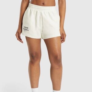 Gymshark Care Label Graphic Brushed Shorts
